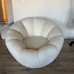 Upholstered Swivel Chair