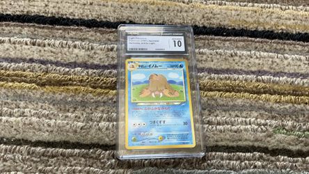 Gem mint ten Japanese light Piloswine 2001