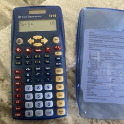 TI-15 Calculator (brand New) 