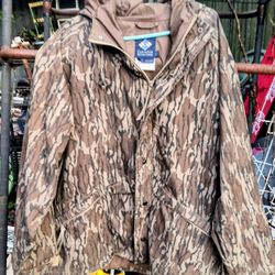 Columbia Mossy Oak Camouflage Mens Jacket 