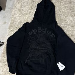 Black Phantom Sp5der Hoodie