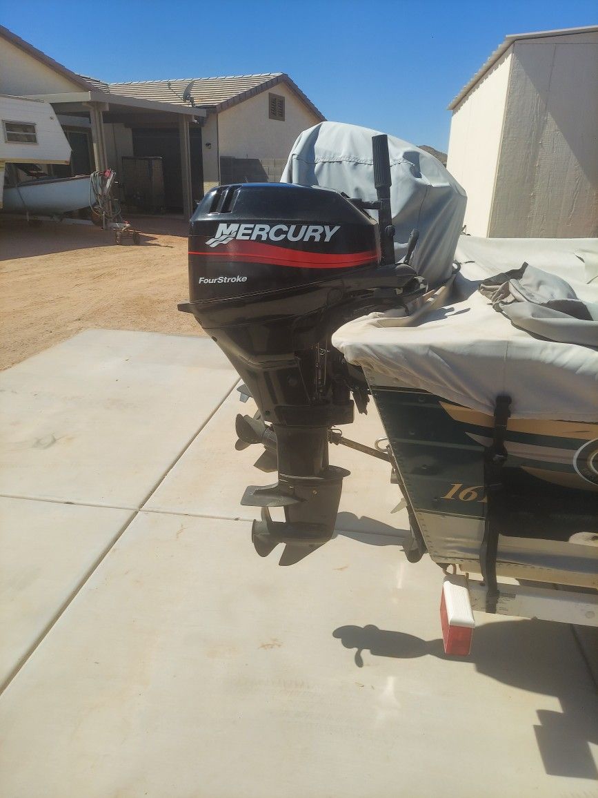 2002 Mercury 9.9hp , 2stroke. Pull Start for Sale in Queen Creek, AZ