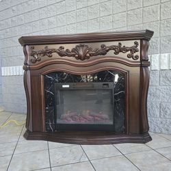 Free-standing Electric Fireplace 