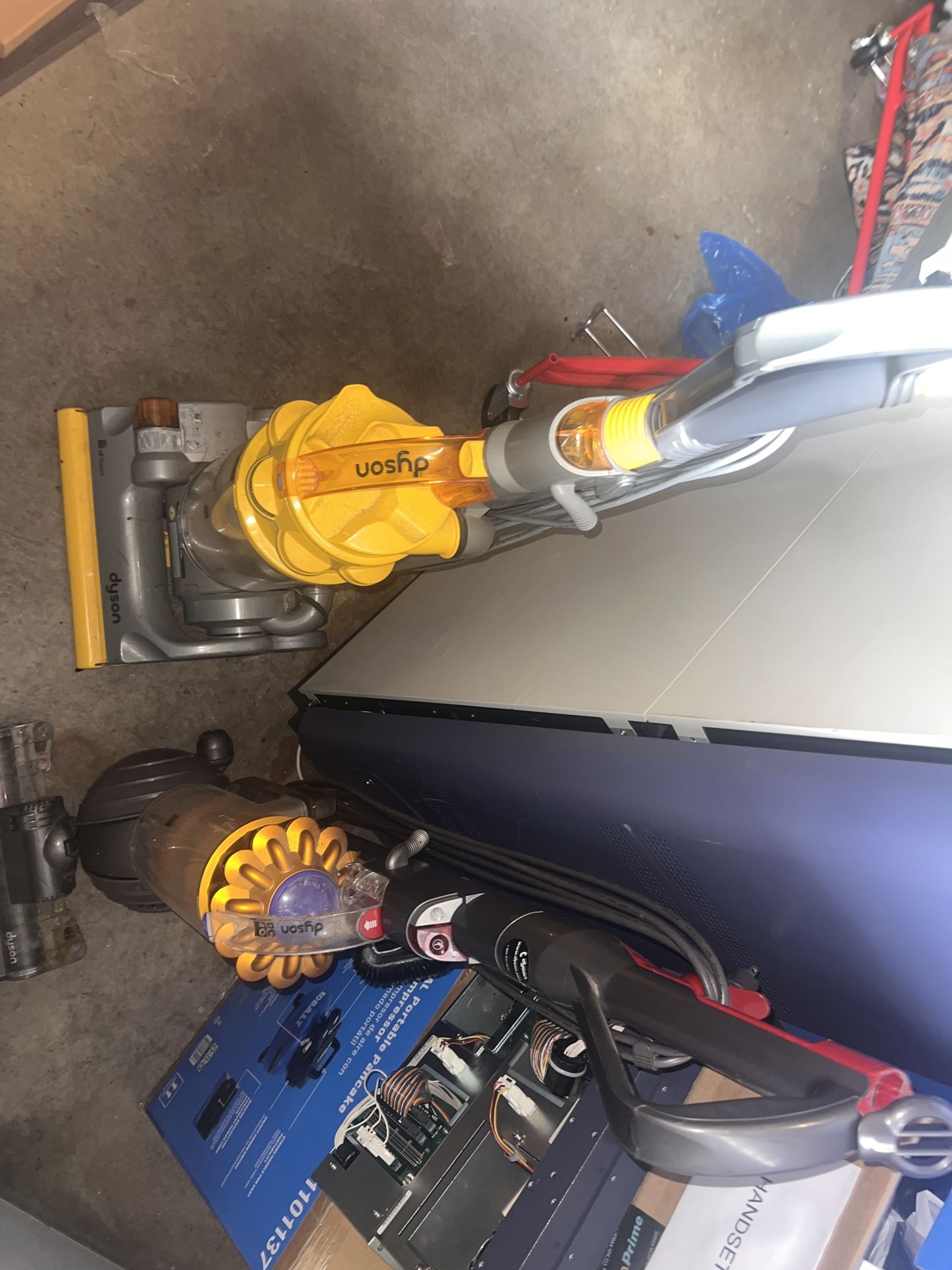 Dyson Dc07 And Dyson Ball Multi floor Vacuum Cleaners