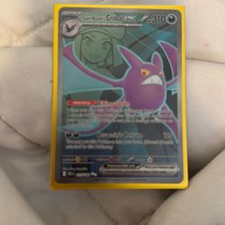 Pokémon team rocket crobat EX