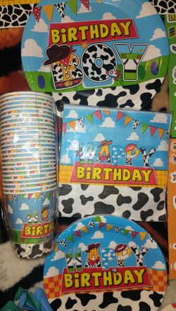 Toy Story Birthday Party Supplies Set decorations