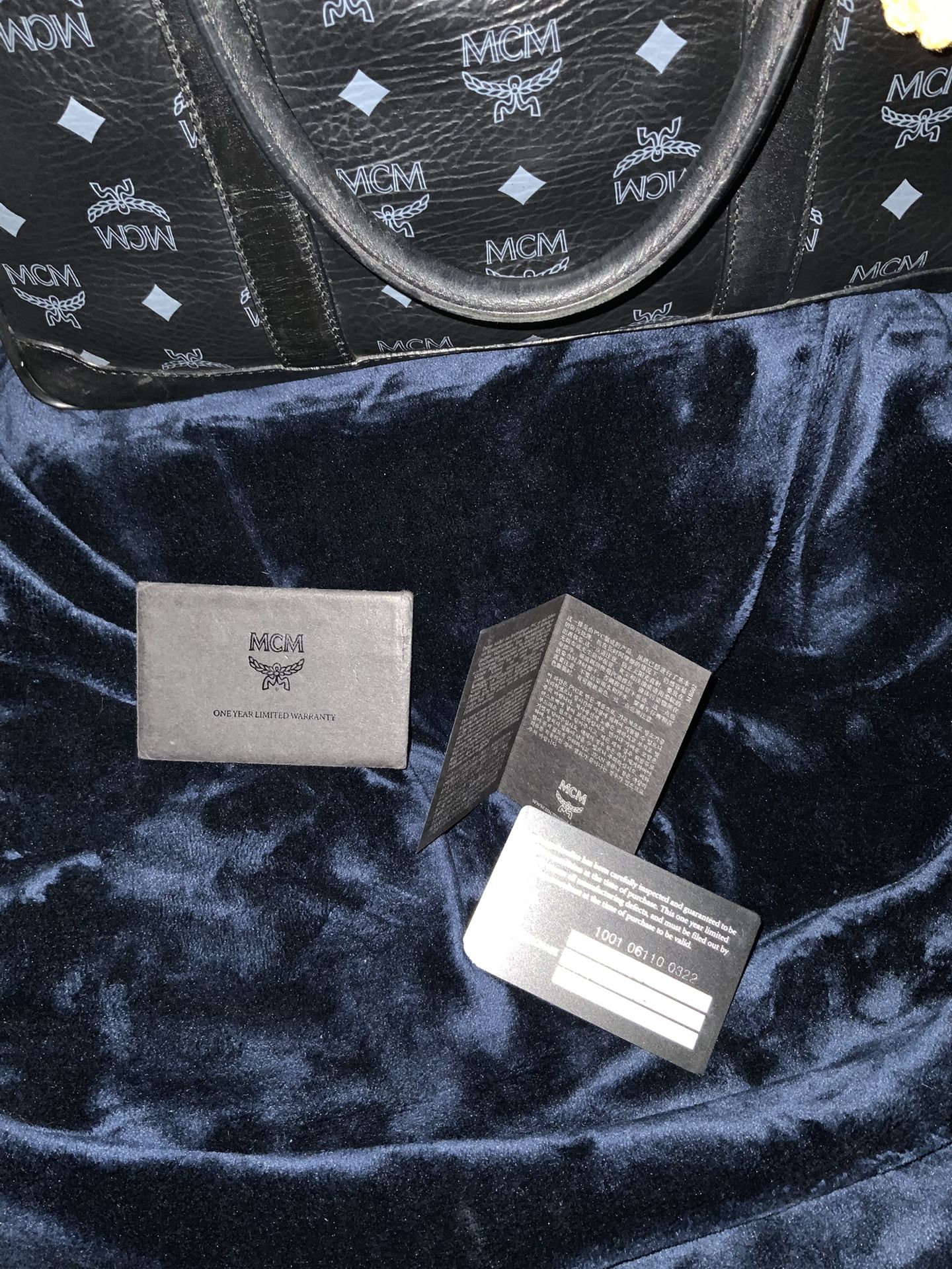 Luxury MCM. Messenger Style Tote Bag. Unisex.