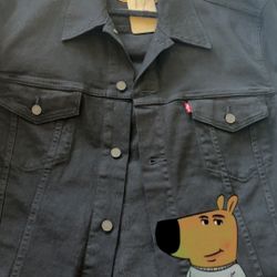 Men’s Black Levi’s Jean Jacket 