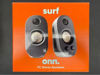 Onn. Surf PC Stereo Speakers