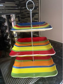 Home Interior 3 cake/cup cakes/candy tier