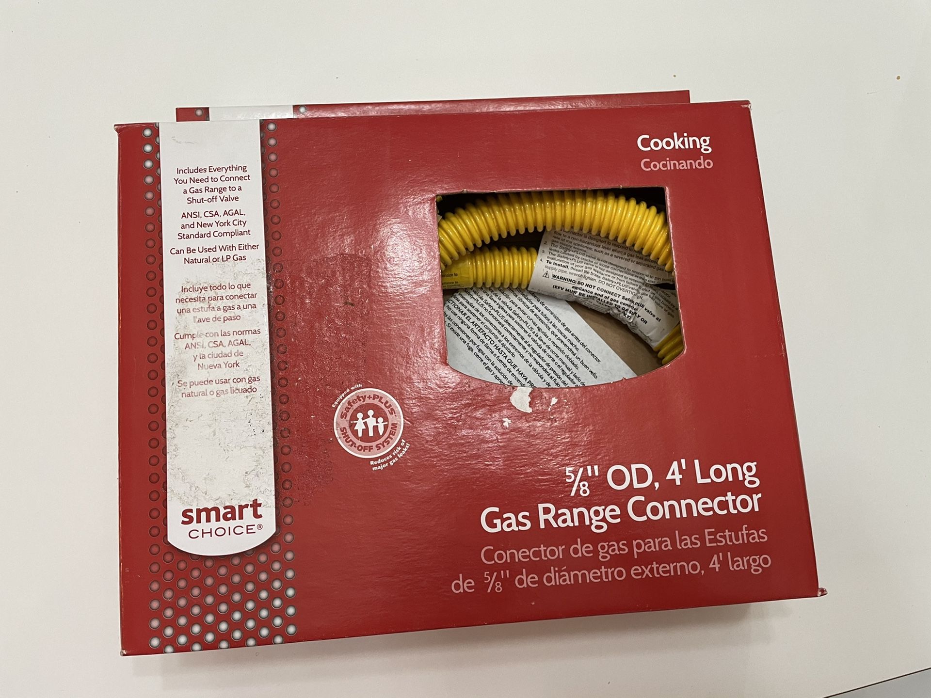 Smart Choice - Range Gas Line 4’ Long