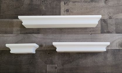  3 Floating Wall Shelves 