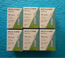 Accu-chek Softclix lancets 600 count