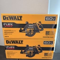 New Dewalt Flexvolt 60V Max 7-1/4 Circular Saw