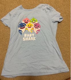 Pinkfong, short sleeve, light blue, M