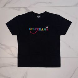 ICECREAM Candy Is Dandy Logo Graphic T-Shirt Black Size Large