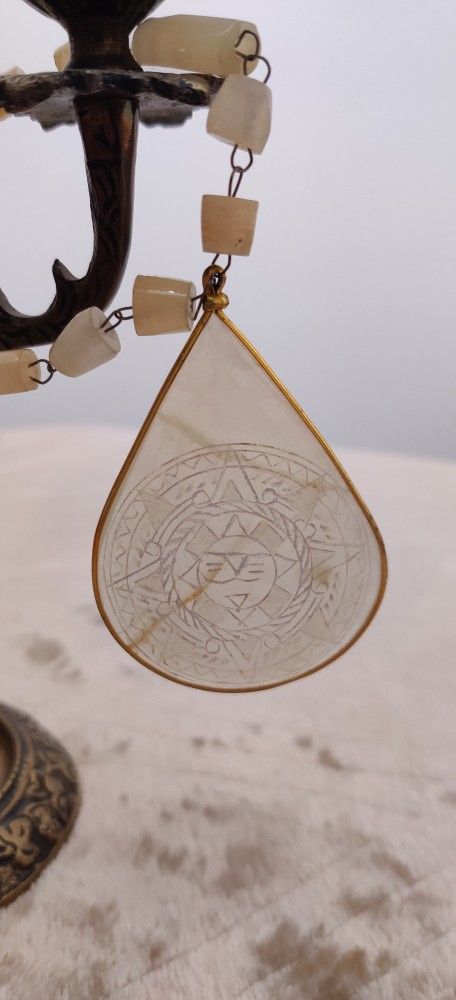 Onyx And Silver Necklace
