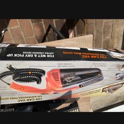 Brand-New Armour All Auto Car Vacuum With Attachments NIB