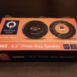NEW! 6.5" 3-way speakers 200W