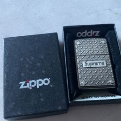 supreme zippo lighter 