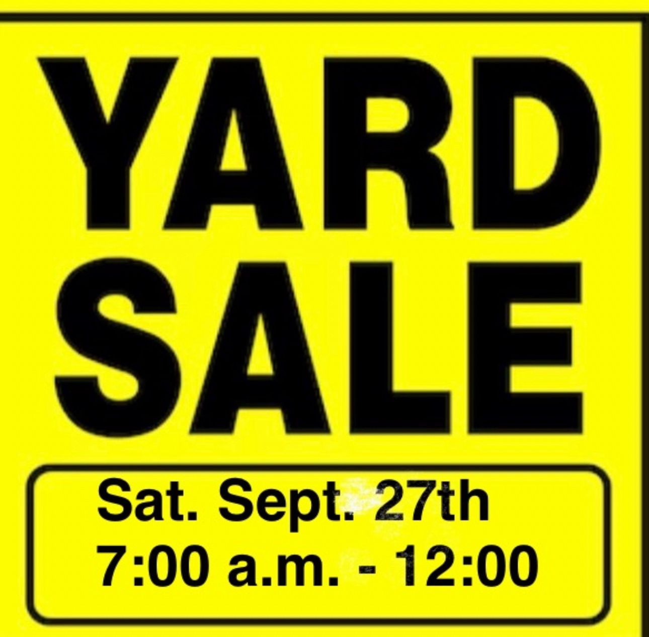 Great Big Yard Sale