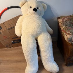Giant stuffed teddy bear
