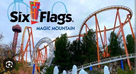 Six Flags Magic Mountain Tickets !
