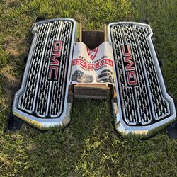 2019 2020 2021 2022 GMC Sierra Denali Front chrome grill with camera