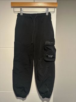 Kiwi Kids Black Cargo Jogger Pants Size 6 – Excellent Condition