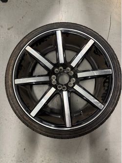 20" Aftermarket Rims & Venezia Tires (235/35R20) – Universal Dual 5-Lug