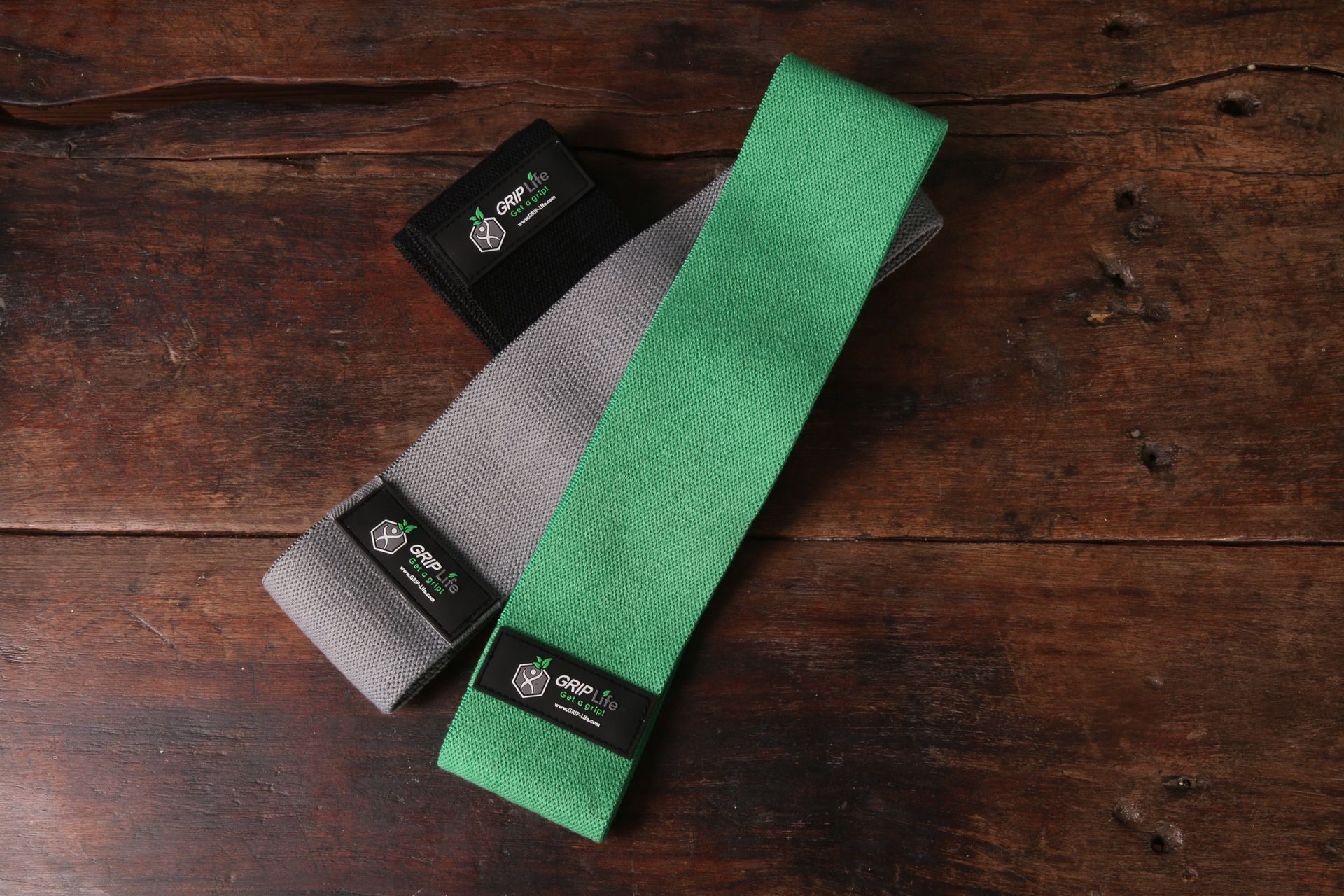 Hip Booty Bands Fabric Resistance Bands for Yoga Home Workout (Set of 3)