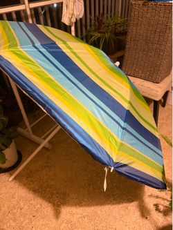 New beach umbrella