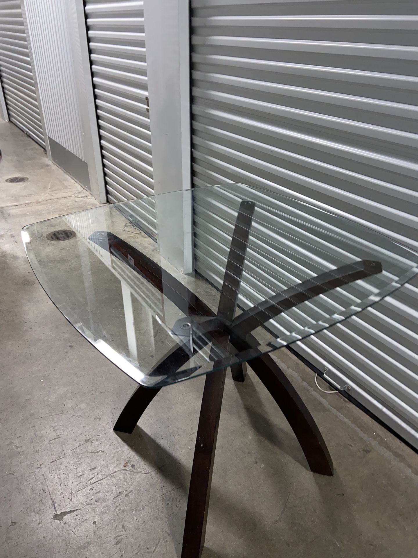 Modern Glass Dining Table