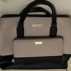 Kate Spade Purse And Matching Wallet 