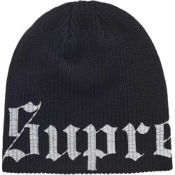 Supreme Old English Beanie Black 