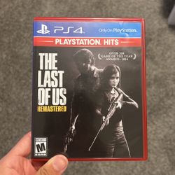 The Last Of Us Remastered PS4