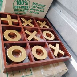 GIGANTIC TIC-TAC-TOE BOARD FOR TABLE TOP GAME OR DECOR