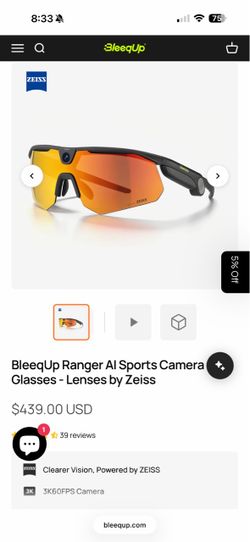Sports sunglasses
