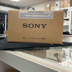 Sony FX30 Cinema Camera