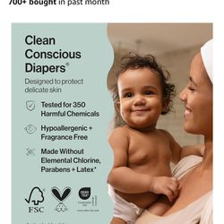 Honest Company Diapers – Multiple Sizes – Brand N