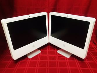 2-Apple iMac A1207 20" All in One Desktop (2006) **PARTS**