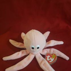 TY Beanie Babies Inky The Octopus