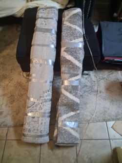 Loloi (Chicago / Salty) 5x8 area rug //Ibiza (Diamond) 5x7 area rug