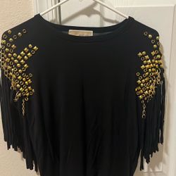 Women’s MK top In Black