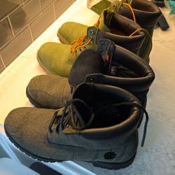 Size 13 Timberland Boots (priced for both)