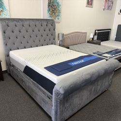 Queen bed frame