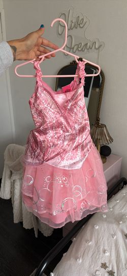 Wicked Glinda Costume Kids Dress Size 4-6