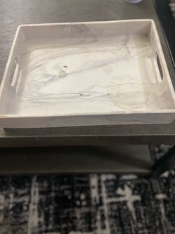 Marble tray