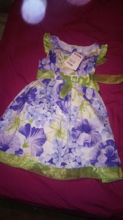 Girls spring dress