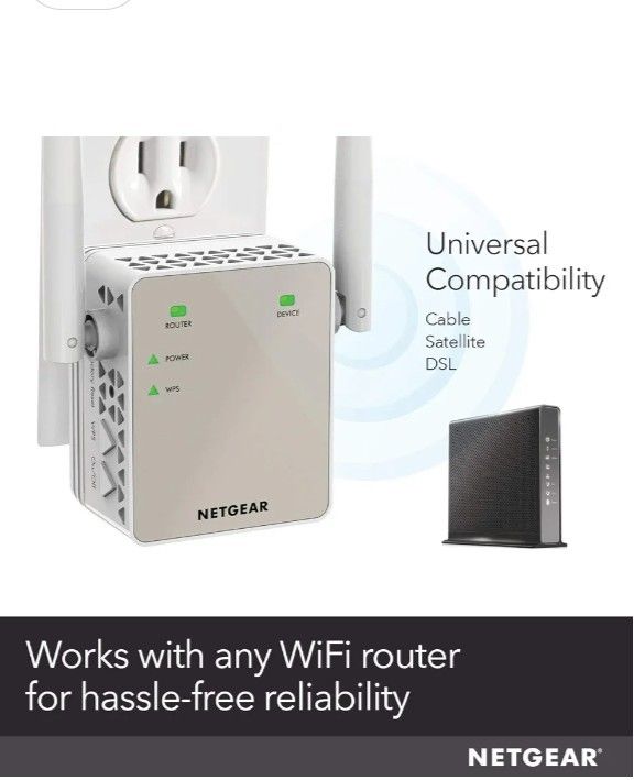 NETGEAR WIFI EXTENDER - AC1200